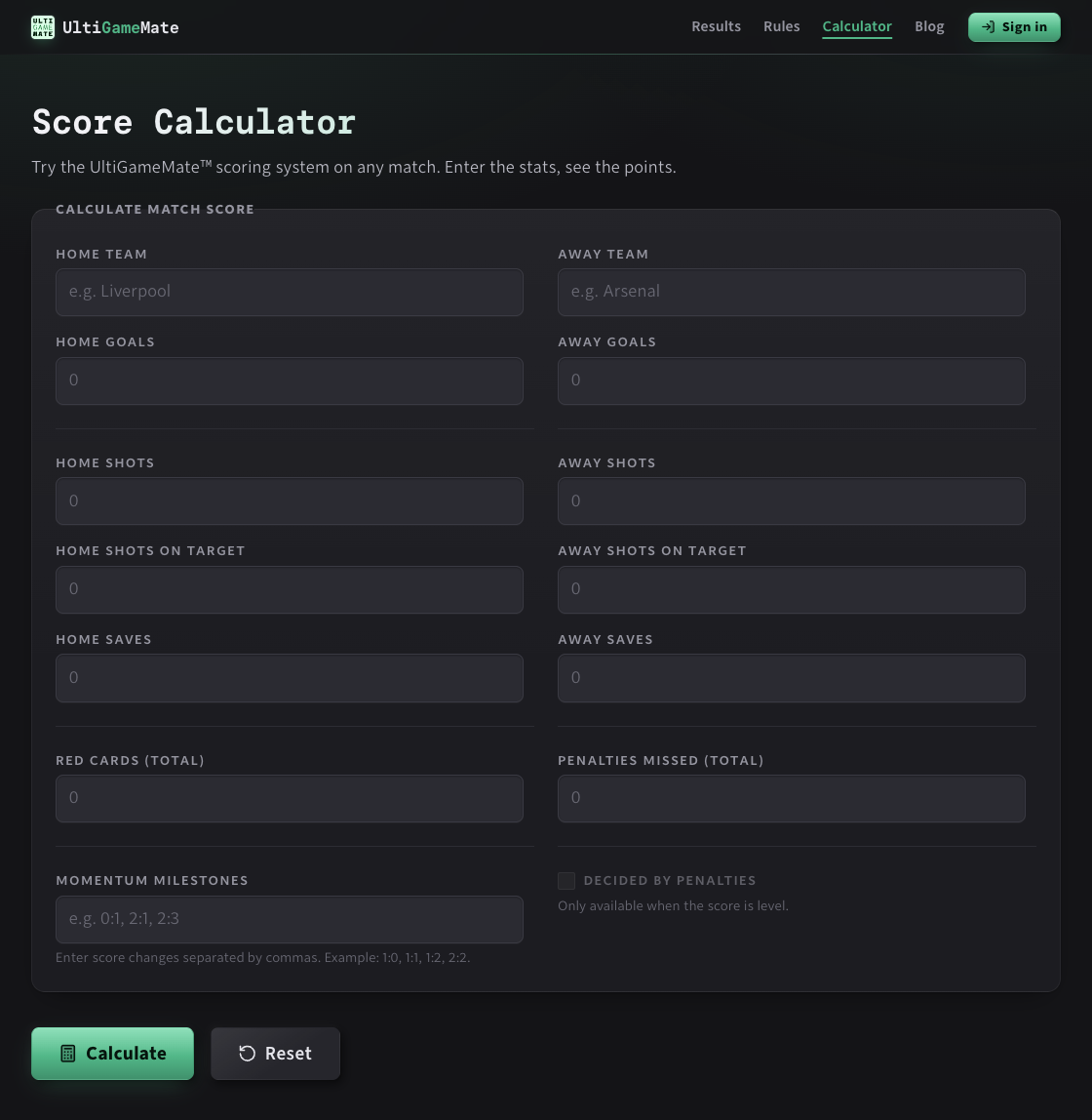 Calculator screenshot.